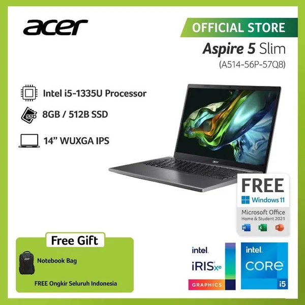 Acer Aspire Lite AL14-52M i5-12450H 16GB 512GB