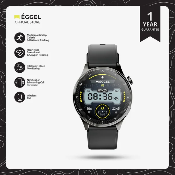 Eggel Tempo 4R Wireless Call Smartwatch